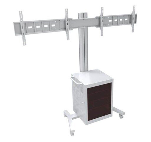 Multibrackets M Public Display Stand 180 Dual MediaBox4 Silver Multibrackets M Public Display Stand 180 Dual MediaBox4 Silver