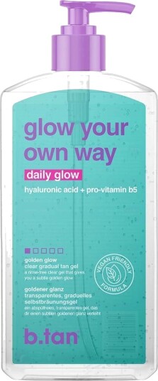 b.tan Glow Your Own Way Daily Glow Gradual Self Tan Gel 591 ml b.tan Glow Your Own Way Daily Glow Gradual Self Tan Gel 591 ml