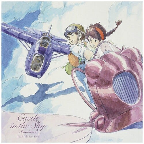 Joe Hisaishi, Filmmusikk Castle In The Sky Laputa In The Sky Usa Version LP/Vinyl Joe Hisaishi, Filmmusikk Castle In The Sky Laputa In The Sky Usa Version LP/Vinyl