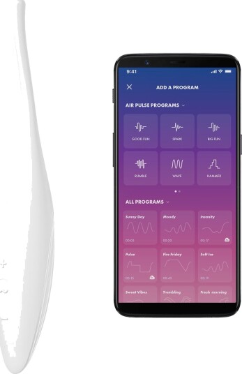 Satisfyer Twirling Joy Connect App - Hvit - Hvit Satisfyer Twirling Joy Connect App - Hvit - Hvit