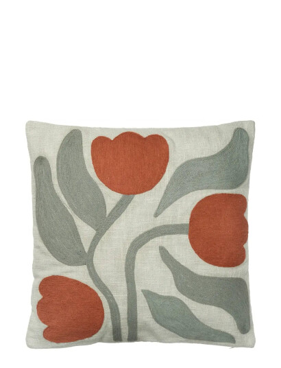 Broste Copenhagen Dora Cushion Cover Multi/patterned L 50CM Broste Copenhagen Dora Cushion Cover Multi/patterned L 50CM