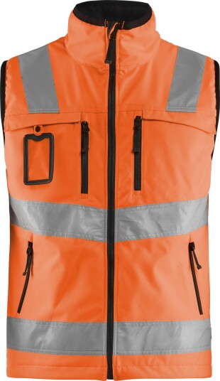 Blåkläder Softshellvest 3049 Varsel, Oransje XXL