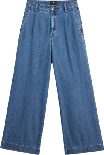 7 For All Mankind Dame Jeans Blå W24,