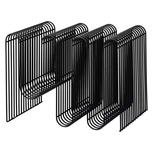 Aytm - Curva Magazine Holder Black AYTM Aytm - Curva Magazine Holder Black AYTM