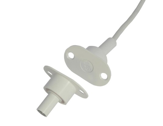Alarmtech MC 370-s11 Høysikkerhetskontakt 22 Mm Sensor Innebygd 2 M Kabel