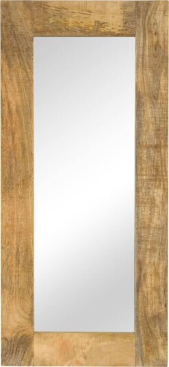 vidaXL Speil heltre mango 50x110 cm