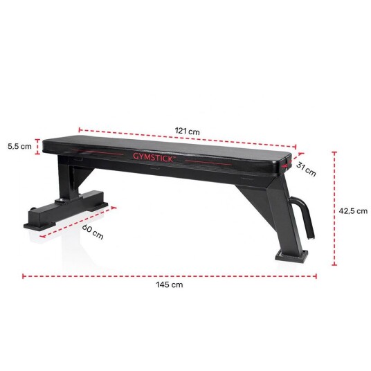Gymstick FLAT BENCH PRO