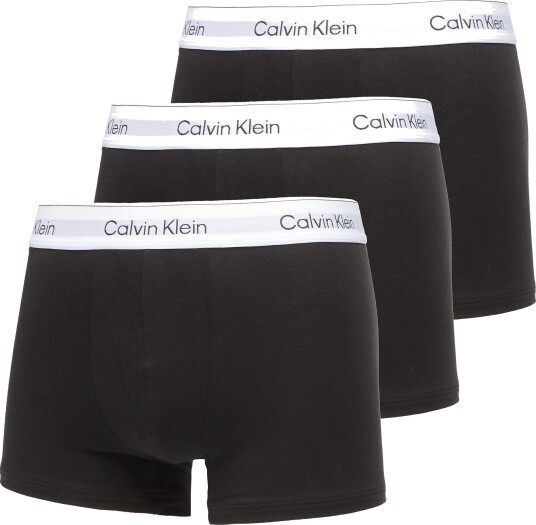 Calvin Klein Trunk 3Pk - Black - XL