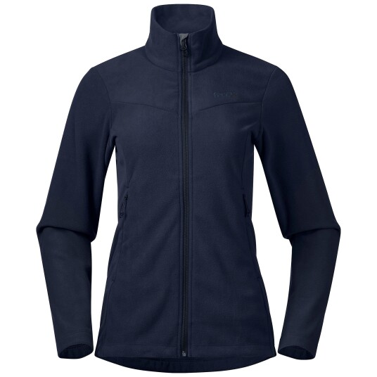 Bergans Finnsnes Fleecejakke Dame Marineblå XS Bergans Finnsnes Fleecejakke Dame Marineblå XS
