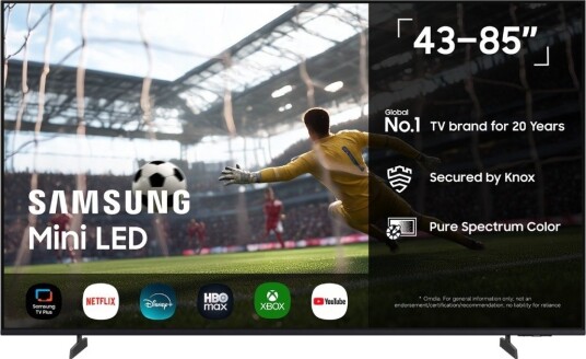 Samsung 65" 4K Mini LED TV 2026   TU65M72HBUXNA