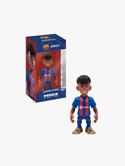 Minix Fotball Samlefigur Lamine Yamal FC Barcelona Minix Fotball Samlefigur Lamine Yamal FC Barcelona