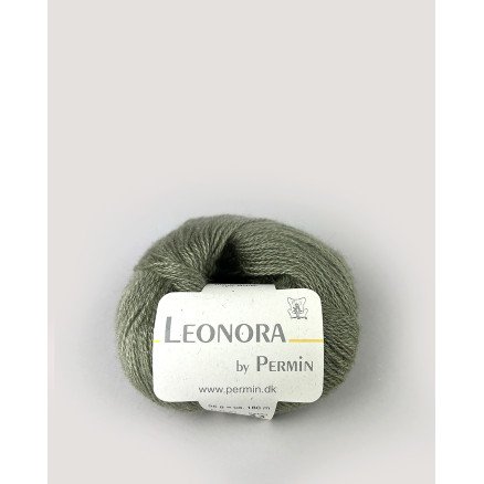 Permin Leonora Garn 03 Støvete Grønn
