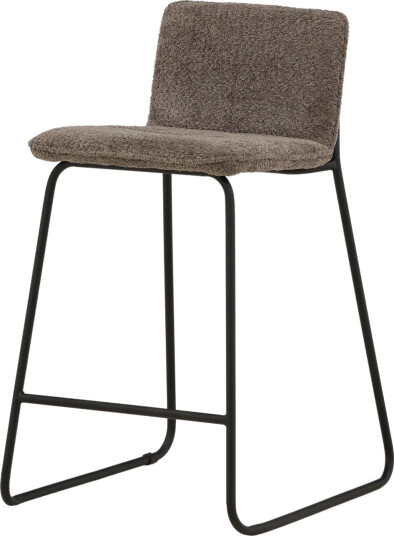 Venture Design Bisbee barstol Mørk grå/svart Grå