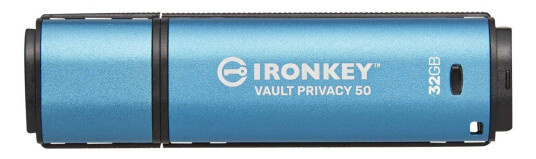 Kingston IronKey Vault Privacy 50 Series - USB-flashstasjon - 32 GB - TAA-samsvar