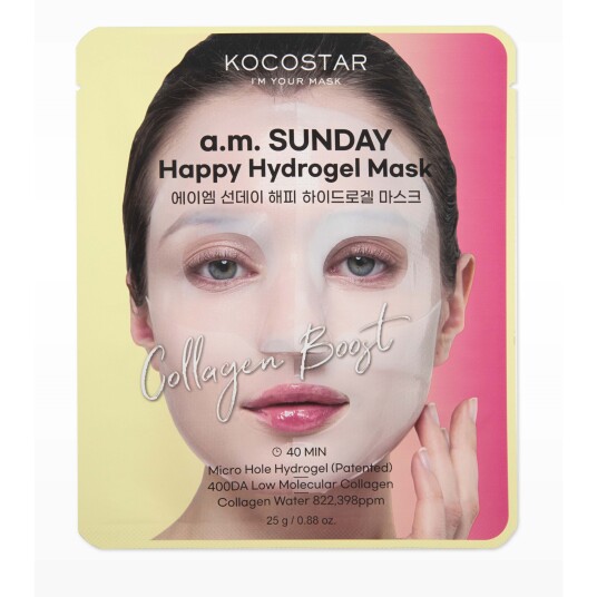 a.m. SUNDAY Hydrogel Collagen Mask 1 stk a.m. SUNDAY Hydrogel Collagen Mask 1 stk