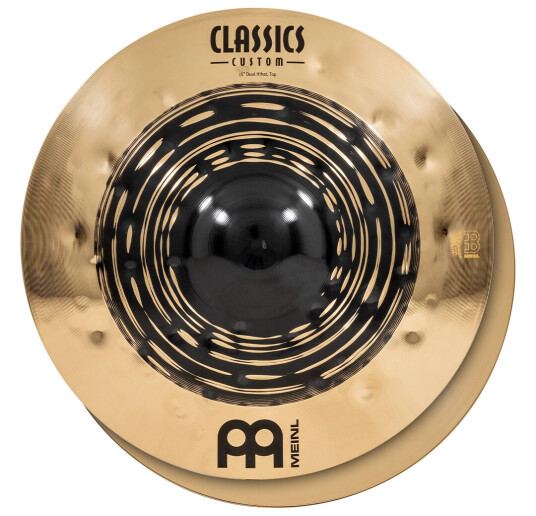 Meinl 15"" Classics Cust. Dual Hi-Hat