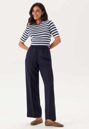 GANT Rel Linen Blend Pull On Pants Evening Blue 40