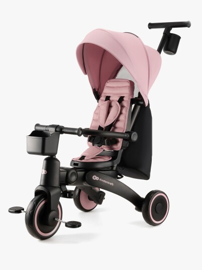 Kinderkraft Jazz 4 In 1 Trehjulssykkel Rosa