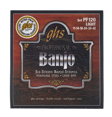 GHS Professional PF120 Banjo Set GHS Professional PF120 Banjo Set