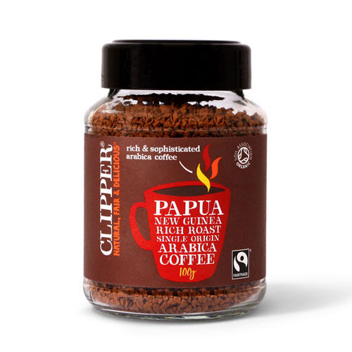 Clipper Instant Coffee Papua Nyguinea Økologisk 100g Clipper Instant Coffee Papua Nyguinea Økologisk 100g