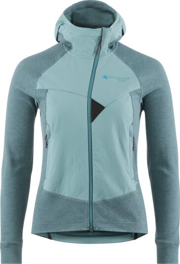 Klättermusen Women's Hugin Zip Hoodie XS , Frost Green/Jade Green Klättermusen Women's Hugin Zip Hoodie XS , Frost Green/Jade Green