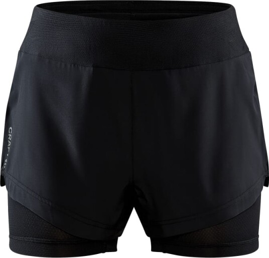 Craft Women's Adv Essence 2-in-1 Shorts Sort XS Woman Craft Women's Adv Essence 2-in-1 Shorts Sort XS Woman