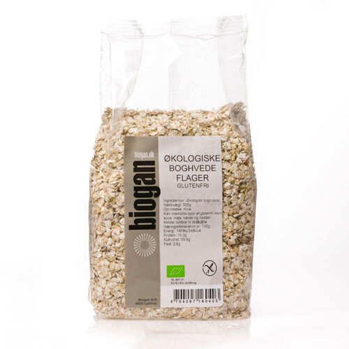 Biogan Bokhvete Flak Ø 500g