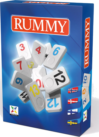 Rummy klassisk brettspill for barn fra 7 år – 2-4 spillere