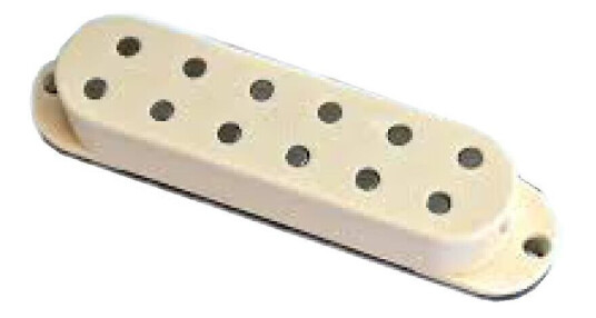 Nordstrand Shush Puppy Strat Style Pickup Set, Clean Wind - Hvit
