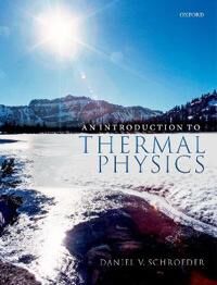 An Introduction To Thermal Physics Av Daniel V. (Professor Of Physics Professor Of Physics Weber State University) Schroeder
