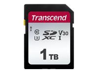 Transcend 300S - Flashminnekort - 1 TB - Video Class V30 / UHS-I U3 / Class10 - SDXC UHS-I Transcend 300S - Flashminnekort - 1 TB - Video Class V30 / UHS-I U3 / Class10 - SDXC UHS-I