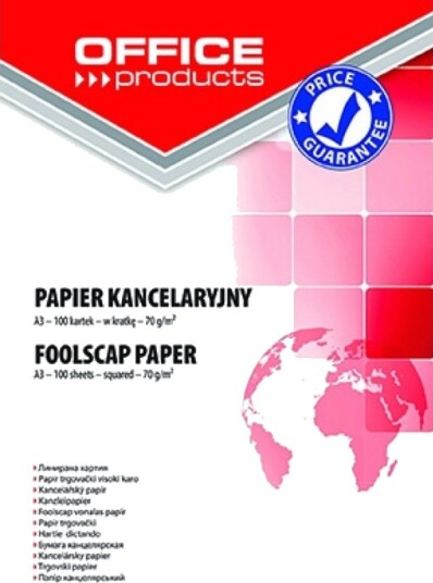 Office Products Kontorpapir Kort A3 100 Ark Office Products Kontorpapir Kort A3 100 Ark