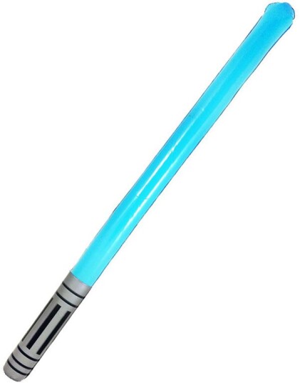 Crosswear Blå Oppblåsbar Lightsaber 90 cm