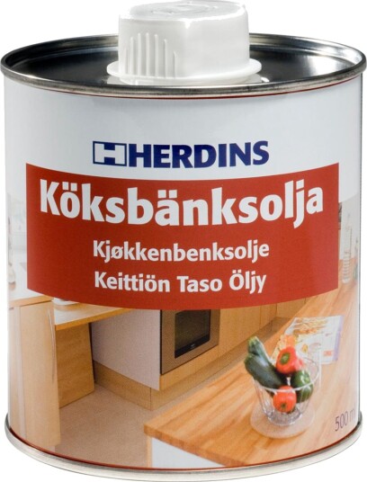 Herdins kjøkkenbenkolje 500ml Herdins kjøkkenbenkolje 500ml