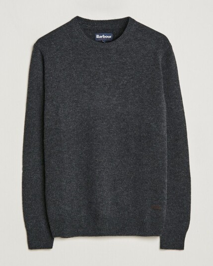 Barbour Lifestyle Patch Crew Charcoal