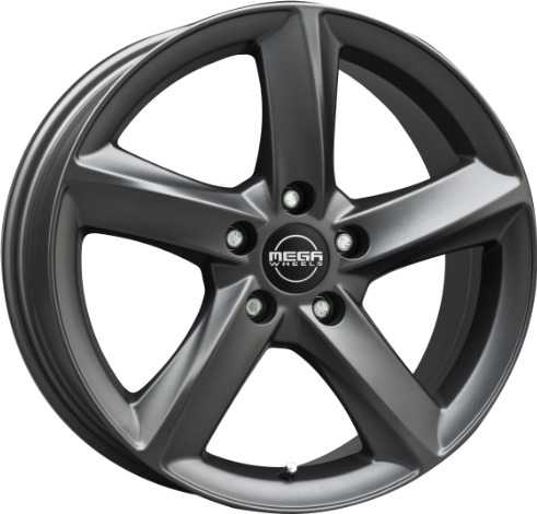 Mega Wheels Tigera Dark Mat anthracite grey 7 x 16 CB73,20 ET47 5/112 7 x 16