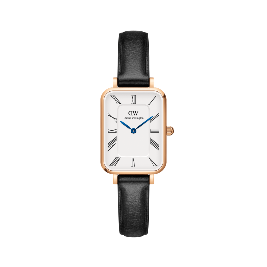 Daniel Wellington DW Watch Quadro Roman Numerals Sheffield Rose Gold 20x26mm MIC