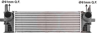 Intercooler VAN WEZEL 06014718