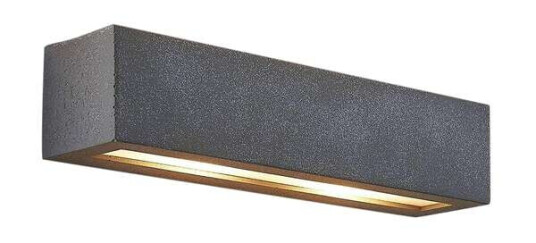 Lindby Nellie LED-betong-vegglampe, bredde 35,3 cm Lindby Nellie LED-betong-vegglampe, bredde 35,3 cm