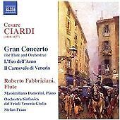 MediaTronixs Cesare Ciardi : Gran Concerto in D, Fantasia for Flute and Orchestra (Fraas) CD Pre-Owned