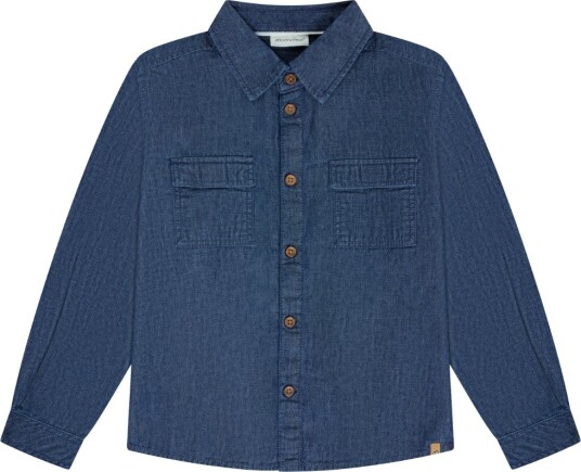 Minymo Shirt Ls Chambray PARISIAN NIGHT 110