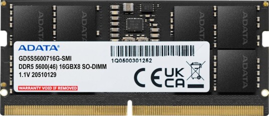 ADATA RAM minne 32GB DDR5 5600MHz CL46