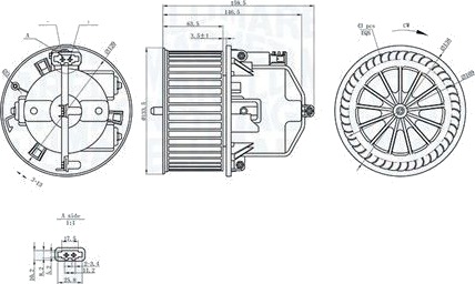 Kupévifte MAGNETI MARELLI 069412352010 Kupévifte MAGNETI MARELLI 069412352010