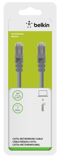 Belkin Cat5e nettverkskabel (2 m) Belkin Cat5e nettverkskabel (2 m)