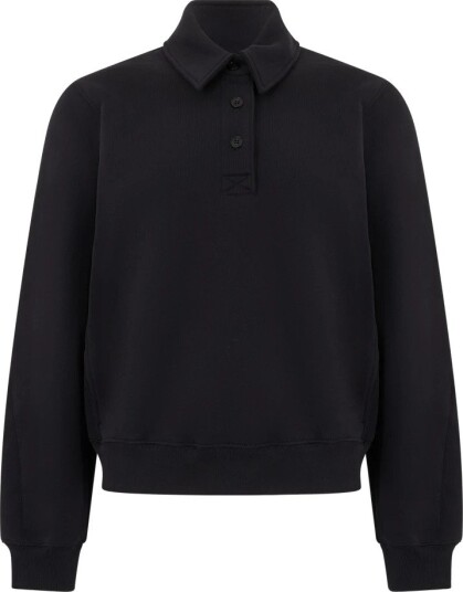 Maison Kitsuné, Dame, Gensere & Hettegensere, Svart, XS,