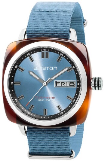 Briston Herreklokke 23342.SA.TS.25.NIB Blå/Tekstil Briston Herreklokke 23342.SA.TS.25.NIB Blå/Tekstil