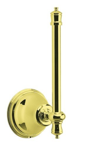 Damixa Tradition reservepapirholder, messing