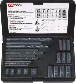 KS TOOLS 150.1305 Utboringsverktøysett, stagbolt