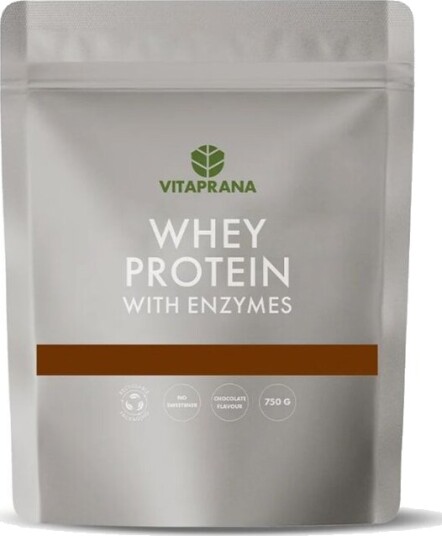 Vitaprana whey protein enzymes chocolate 750 g Vitaprana whey protein enzymes chocolate 750 g