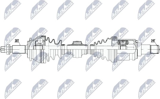 Nty Drivaksel NTY NPW TY 184 Nty Drivaksel NTY NPW TY 184